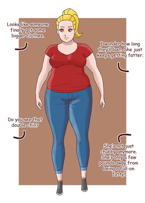 female weight gain sequences|how to draw fat girls.